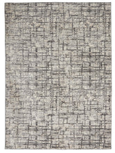 Load image into Gallery viewer, Nourison Ck950 Rush 6&#39; Round Area Rug CK952 Ivory/Grey
