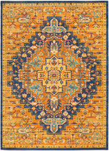Load image into Gallery viewer, Nourison Allur 4&#39; x 6&#39; Orange Multicolor Area Rug ALR04 Orange Multicolor
