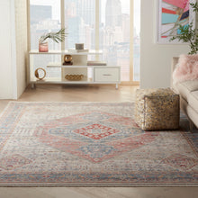 Load image into Gallery viewer, Nourison Homestead 8&#39;x10&#39; Traditional Area Rug HMS03 Blue/Grey
