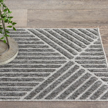Load image into Gallery viewer, Nourison Cozumel 2&#39; x 4&#39; Area Rug CZM05 Dark Grey
