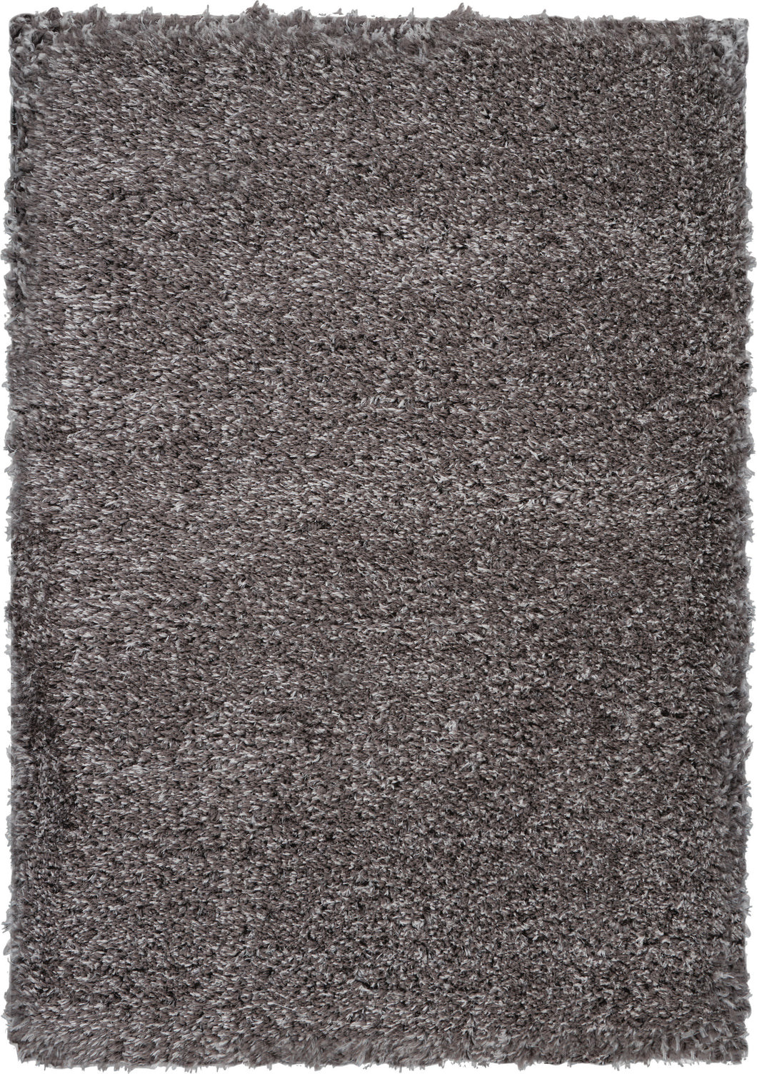 Nourison Luxe Shag LXS01 Charcoal Grey 8'x10' Large Rug LXS01 Charcoal