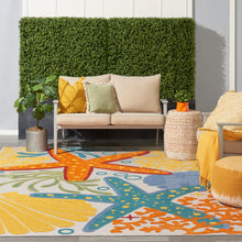Load image into Gallery viewer, Nourison Aloha 9&#39; x 12&#39; Area Rug ALH24 Multicolor
