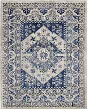Load image into Gallery viewer, Nourison Cyrus 8&#39; x 10&#39; Area Rug CYR05 Ivory Blue
