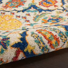 Load image into Gallery viewer, Nourison Allur 8&#39; x 10&#39; Ivory Multicolor Area Rug ALR03 Ivory Multicolor
