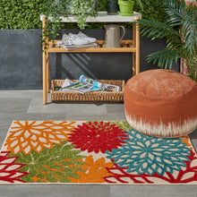 Load image into Gallery viewer, Nourison Aloha ALH05 Green 3&#39;x4&#39; Indoor-outdoor Area Rug ALH05 Green
