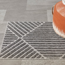 Load image into Gallery viewer, Nourison Cozumel 2&#39; x 4&#39; Area Rug CZM05 Dark Grey
