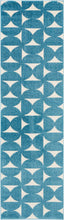Load image into Gallery viewer, Nourison Harper DS301 Blue 8&#39; Runner Hallway Rug DS301 Blue
