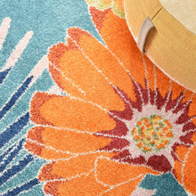 Load image into Gallery viewer, Nourison Allur 9&#39; x 12&#39; Turquoise Multicolor Area Rug ALR06 Turquoise Multicolor
