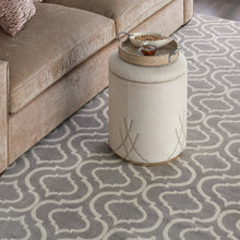 Load image into Gallery viewer, Nourison Jubilant JUB19 Grey 8&#39;x10&#39; Large Low-pile Rug JUB19 Grey
