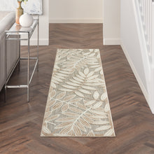 Load image into Gallery viewer, Nourison Aloha 8&#39; Runner Area Rug ALH18 Natural
