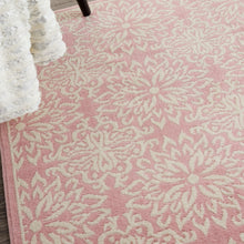 Load image into Gallery viewer, Nourison Jubilant 3&#39;x5&#39; Pink Area Rug JUB06 Ivory/Pink
