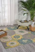 Load image into Gallery viewer, Nourison Home &amp; Garden RS021 Green 5&#39; Square Area Rug RS021 Green
