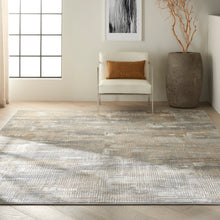 Load image into Gallery viewer, Nourison Ck950 Rush 10&#39; x 14&#39; Area Rug CK951 Grey/Beige

