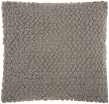 Load image into Gallery viewer, Mina Victory Life Styles Light Grey Thin Group Loops Throw Pillow DC142 - Throw 20&quot; x 20&quot;
