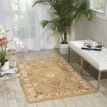 Load image into Gallery viewer, Nourison India House IH76 Green 3&#39;x5&#39; Area Rug IH76 Sage
