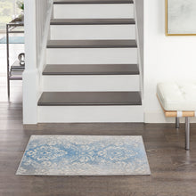 Load image into Gallery viewer, Nourison Elation 2&#39; x 3&#39; Area Rug ETN03 Ivory Blue
