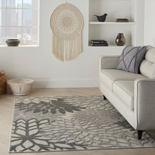 Load image into Gallery viewer, Nourison Aloha 6&#39;x9&#39; Silver Grey Area Rug ALH05 Silver Grey
