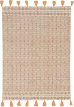 Load image into Gallery viewer, Mina Victory Stonewash Natural Throw Blanket BX067 50&quot; x 60&quot;
