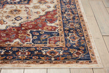 Load image into Gallery viewer, Nourison Lagos LAG01 Multicolor 8&#39;x10&#39; Large Low-pile Rug LAG01 Cream
