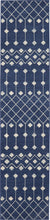 Load image into Gallery viewer, Nourison Grafix 10&#39; Runner Navy Area Rug GRF37 Navy
