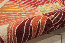 Load image into Gallery viewer, Nourison Fantasy FA24 Orange 8&#39; Runner Hallway Rug FA24 Sunset
