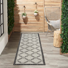Load image into Gallery viewer, Nourison Country Side 8&#39; Runner Area Rug CTR02 Ivory/Charcoal
