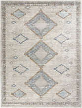 Load image into Gallery viewer, Nourison Concerto 9&#39; x 12&#39; Area Rug CNC14 Ivory/Grey/Blue
