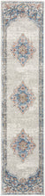 Load image into Gallery viewer, Nourison Concerto 10&#39; Runner Area Rug CNC12 Blue/Grey
