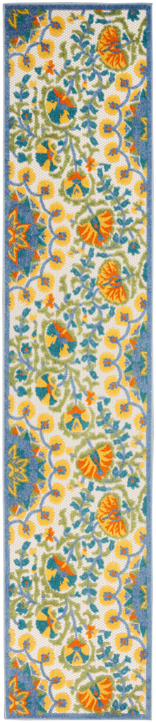 Nourison Aloha 2' x 10' Area Rug ALH22 Multicolor