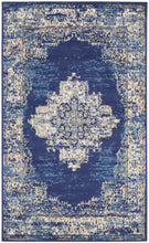 Load image into Gallery viewer, Nourison Grafix GRF14 3&#39;x5&#39; Blue Area Rug
