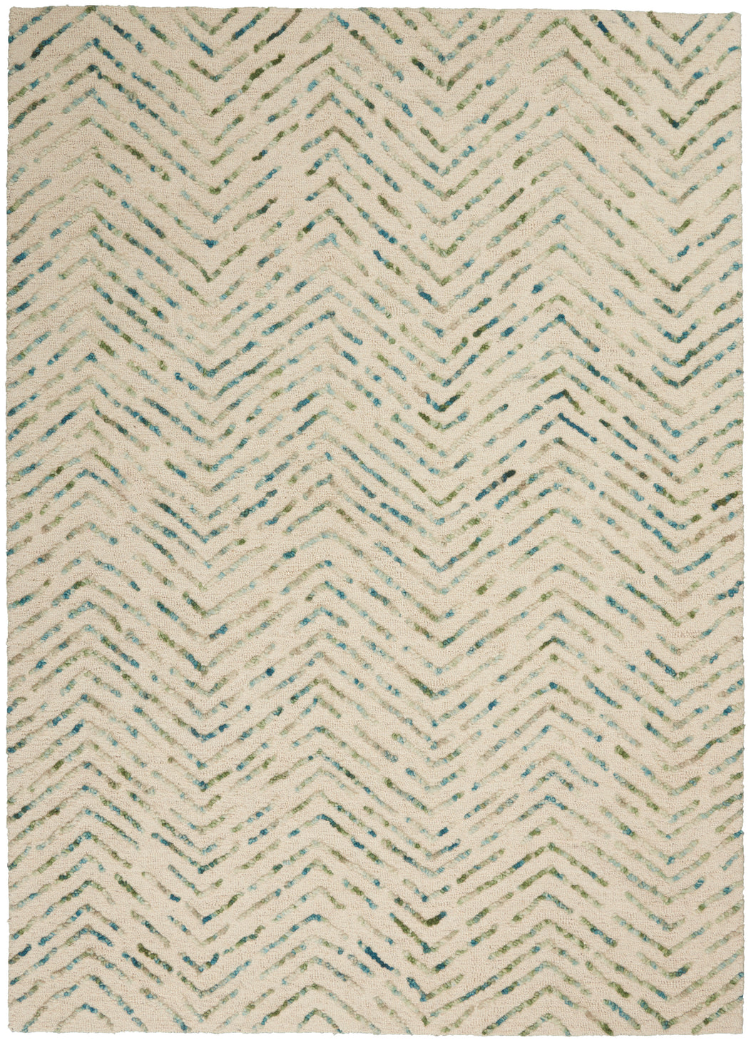 Nourison Colorado 5' x 7' Area Rug CLR02 Iv/Green