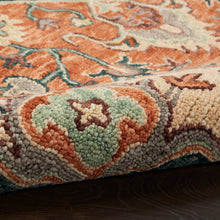 Load image into Gallery viewer, Nourison Bahari 8&#39; x 10&#39; Area Rug BAH02 Rust

