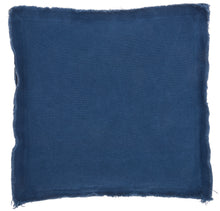 Load image into Gallery viewer, Nourison Outdoor Pillows Cushion with Handle Blue Throw Pillow NB710 18&quot; x 18&quot; x 1&quot;
