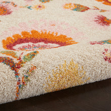 Load image into Gallery viewer, Nourison Allur 4&#39; x 6&#39; Ivory Multicolor Area Rug ALR08 Ivory Multicolor
