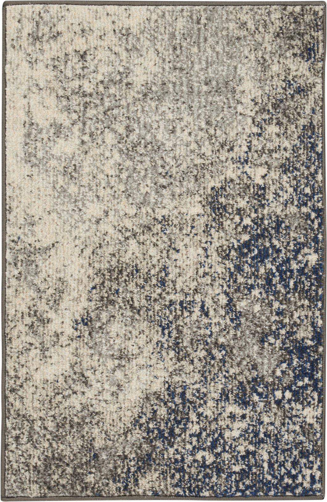 Nourison Passion 2' x 3' Charcoal and Ivory Area Rug PSN10 Charcoal/Ivory