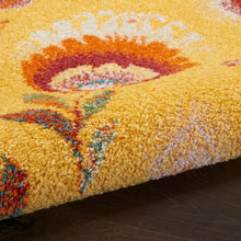 Load image into Gallery viewer, Nourison Allur 9&#39; x 12&#39; Yellow Multicolor Area Rug ALR08 Yellow Multicolor
