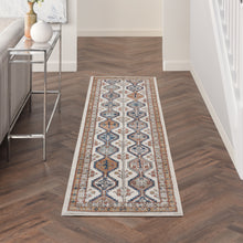 Load image into Gallery viewer, Nourison Concerto 8&#39; Runner Area Rug CNC15 Ivory/Multi
