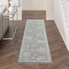Load image into Gallery viewer, Nourison Infinite 10&#39; Runner Area Rug IFT04 Charcoal
