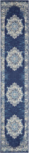 Load image into Gallery viewer, Nourison Grafix 12&#39; Runner Area Rug GRF14 Navy Blue
