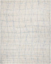 Load image into Gallery viewer, Nourison Ellora ELL02 Ivory and Blue 8&#39;x10&#39; Large Handmade Rug ELL02 Sky
