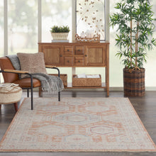 Load image into Gallery viewer, Nourison Homestead 5&#39;x8&#39; Traditional Area Rug HMS01 Brick
