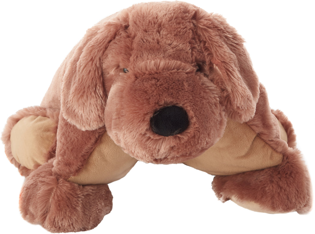 Mina Victory Plushlines Brown Dog Plush Animal Pillow Toy N0583 18
