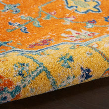 Load image into Gallery viewer, Nourison Allur 5&#39; x 7&#39; Orange Multicolor Area Rug ALR01 Orange Multicolor
