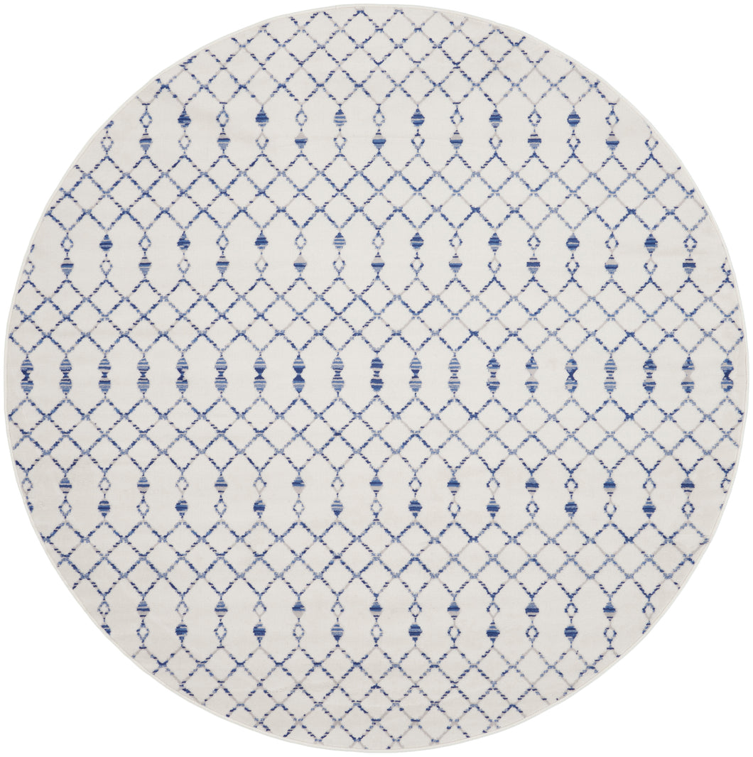 Nourison Whimsicle 8' Round Area Rug WHS02 Ivory