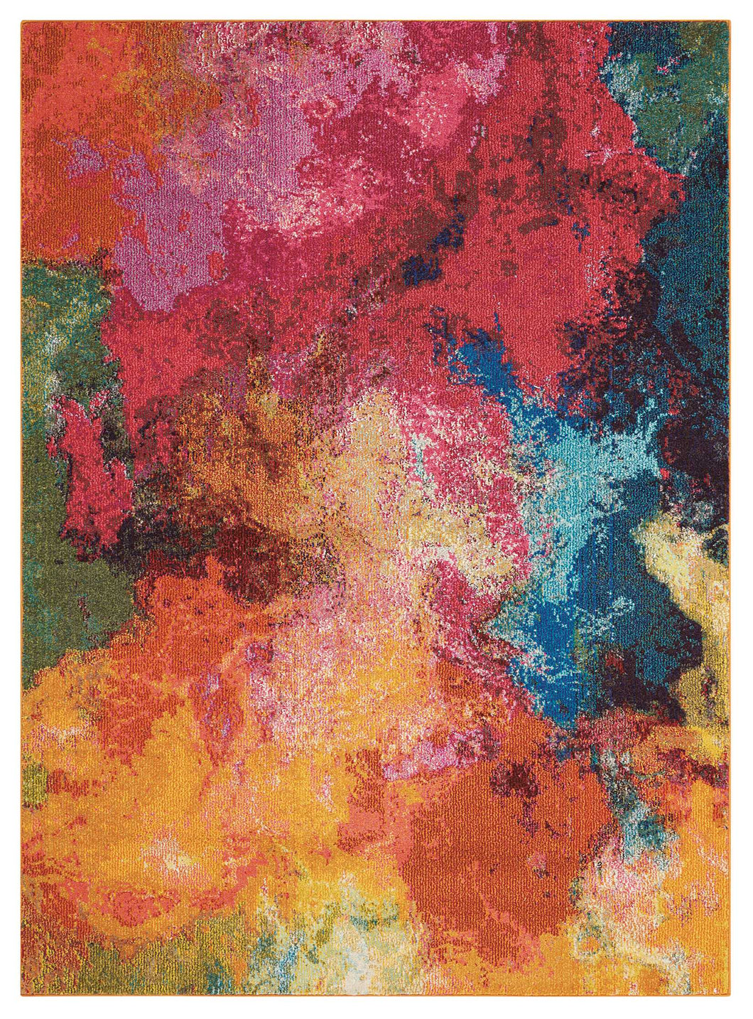 Nourison Celestial CES04 Multicolor 4'x6' Colorful Area Rug CES04 Palette