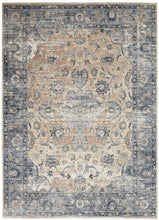Load image into Gallery viewer, Malta by kathy ireland Home MAI13 Blue/Ivory 8&#39;x11&#39; Area Rug MAI13 Blue/Ivory
