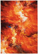 Load image into Gallery viewer, Nourison Le Reve LER05 Orange 5&#39;x7&#39; PhotoReal Area Rug LER05 Red Flame
