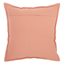 Load image into Gallery viewer, Mina Victory Life Styles Velvet Scallops Coral Throw Pillow AZ009 18&quot; x 18&quot;
