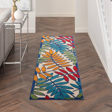 Load image into Gallery viewer, Nourison Aloha ALH18 Multicolor 8&#39;xRunner Indoor-outdoor Rug ALH18 Multicolor

